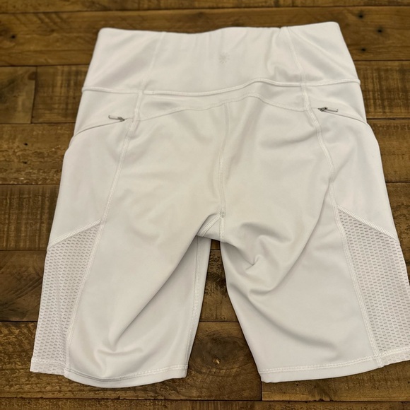 Athleta White Contender 9” Running Shorts - Size Small - Picture 7 of 7
